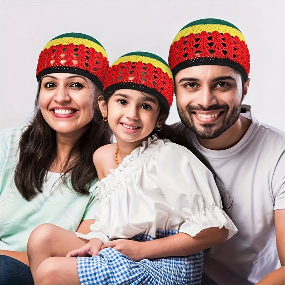 Unisex Hollow Out Boho Crochet Beanie Knit Hat