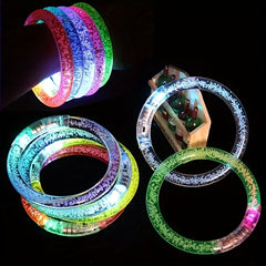 Acrylic Glitter Bracelet LED Light Up Toy