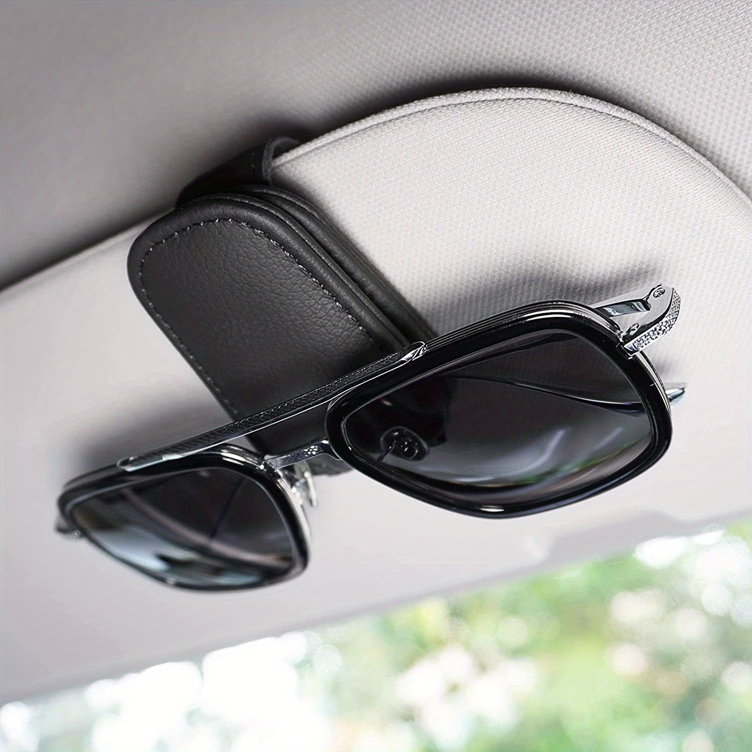 Magnetic Sunglass Holder for Cars - Eyeglass Hanger Clip