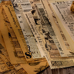 30PCS Vintage Stationery Scrapbooking Paper
