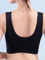 4pcs Full Coverage Floral Lace Sports Bra for Women Push-Up Yoga Bra