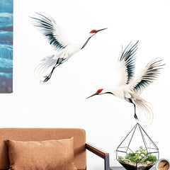 Animal Vinyl Decals Crane Wall Stickers