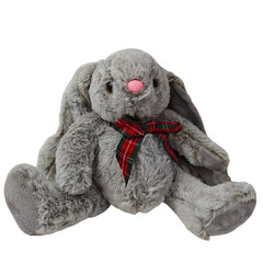 Cuddly Rabbit Plush Toy Soft Polyester Filled with Long Eared Furry Texture