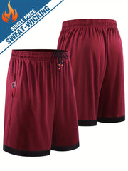 Men's Comfy Sport Shorts Quick Dry Moisture Wicking Mid Stretch Breathable
