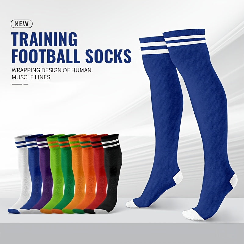 Men's Anti-slip Sports Soccer Socks for Cycling Running Football