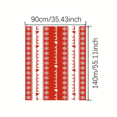 Polyester Tablecloth Merry Christmas Table Cover