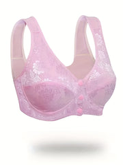 Front Buckle Push Up Bra Women's Lingerie