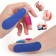 6pcs Elastic Finger Guard Patches Anti-friction Support Tape