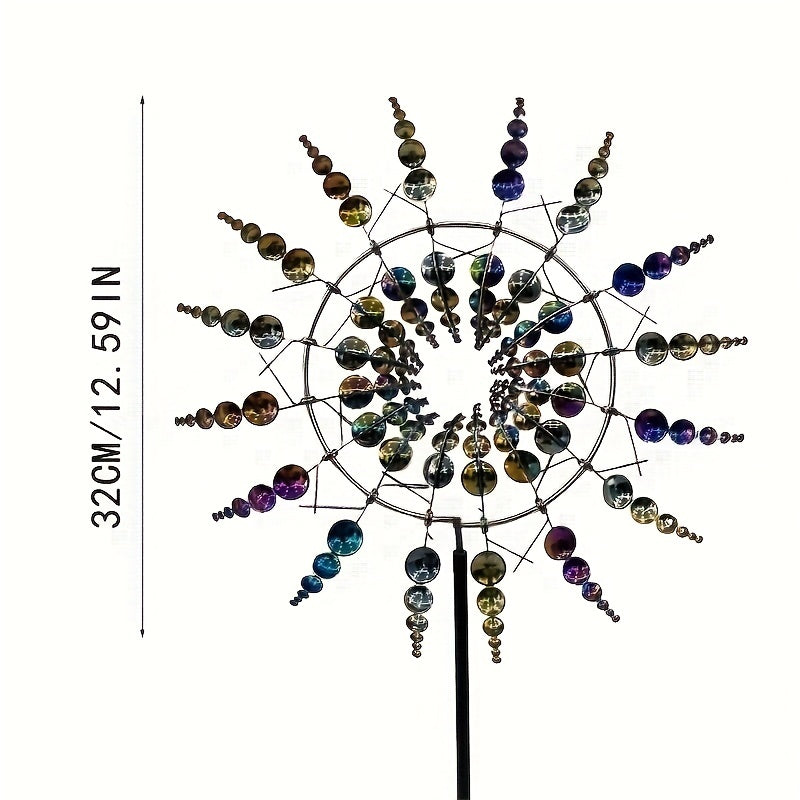 Metal Wind Spinner For Outdoor Decor Yard Patio Lawn Garden Decor
