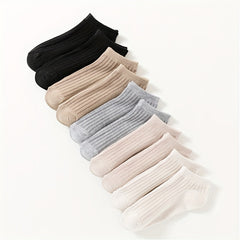 10 Pairs Low Cut Ankle Socks Women's Stockings