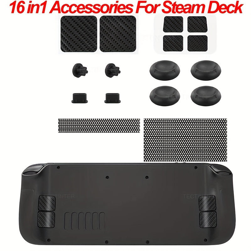 Steam Deck Touch Pad Protection Set - Dust Proof Silicone Rocker Cap