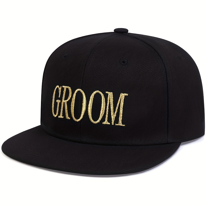 Embroidery Baseball Cap Solid Snapback Hat Sunscreen Dad Hat For Couple