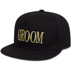 Embroidery Baseball Cap Solid Snapback Hat Sunscreen Dad Hat For Couple