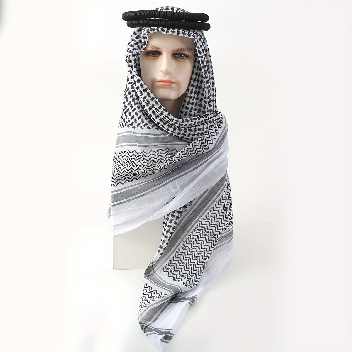 Men's Headscarf and Headband Combo - Lightweight and Breathable