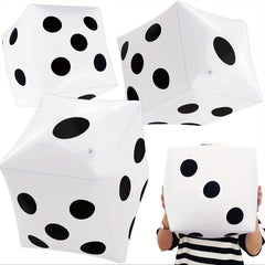 1pc 29.97 Cm Jumbo Inflatable Dice for Indoor Outdoor Board Game Pool Party