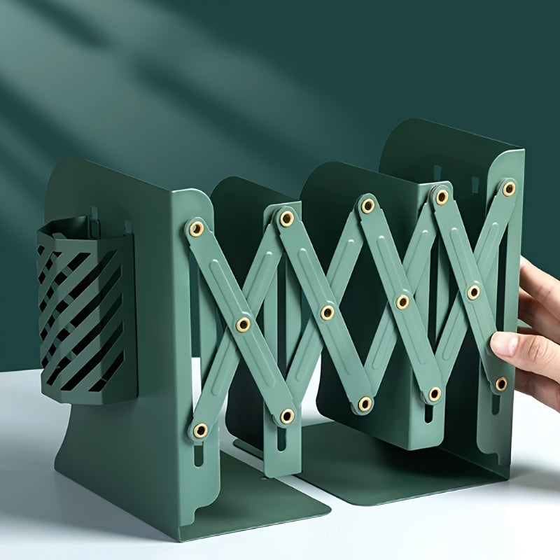 Adjustable Bookshelf & Pencil Holder for Office Space