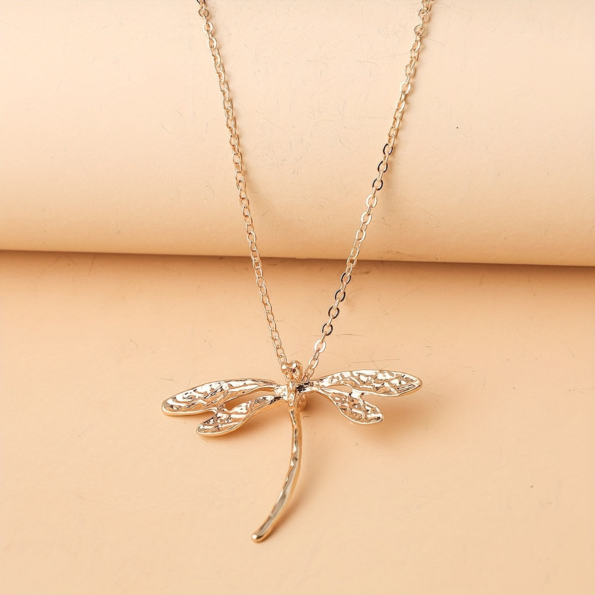 Dragonfly Necklace Natural Insect Pendant Gift For Girlfriend Mother