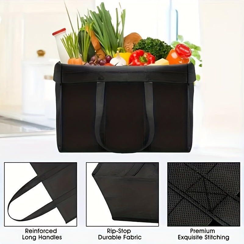 Large Capacity Folding Luggage Bag Tote Bag Reusable Grocery Shopping Bags
