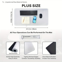 XL Gaming Mouse Pad Extended Desk Mat Non Slip Rubber Base Keyboard Pad