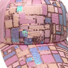 Sequins Sun Hat Baseball Cap for Summer