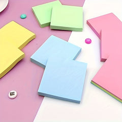 4pcs 400 Sheets Colorful Sticky Notes Torn Off M