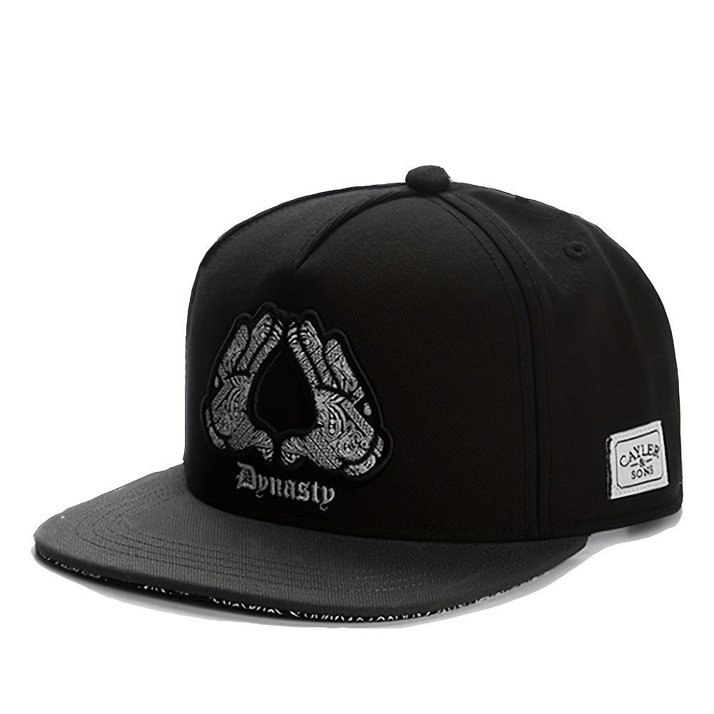 Men's Double Hands Mult. Flat Brim Hat