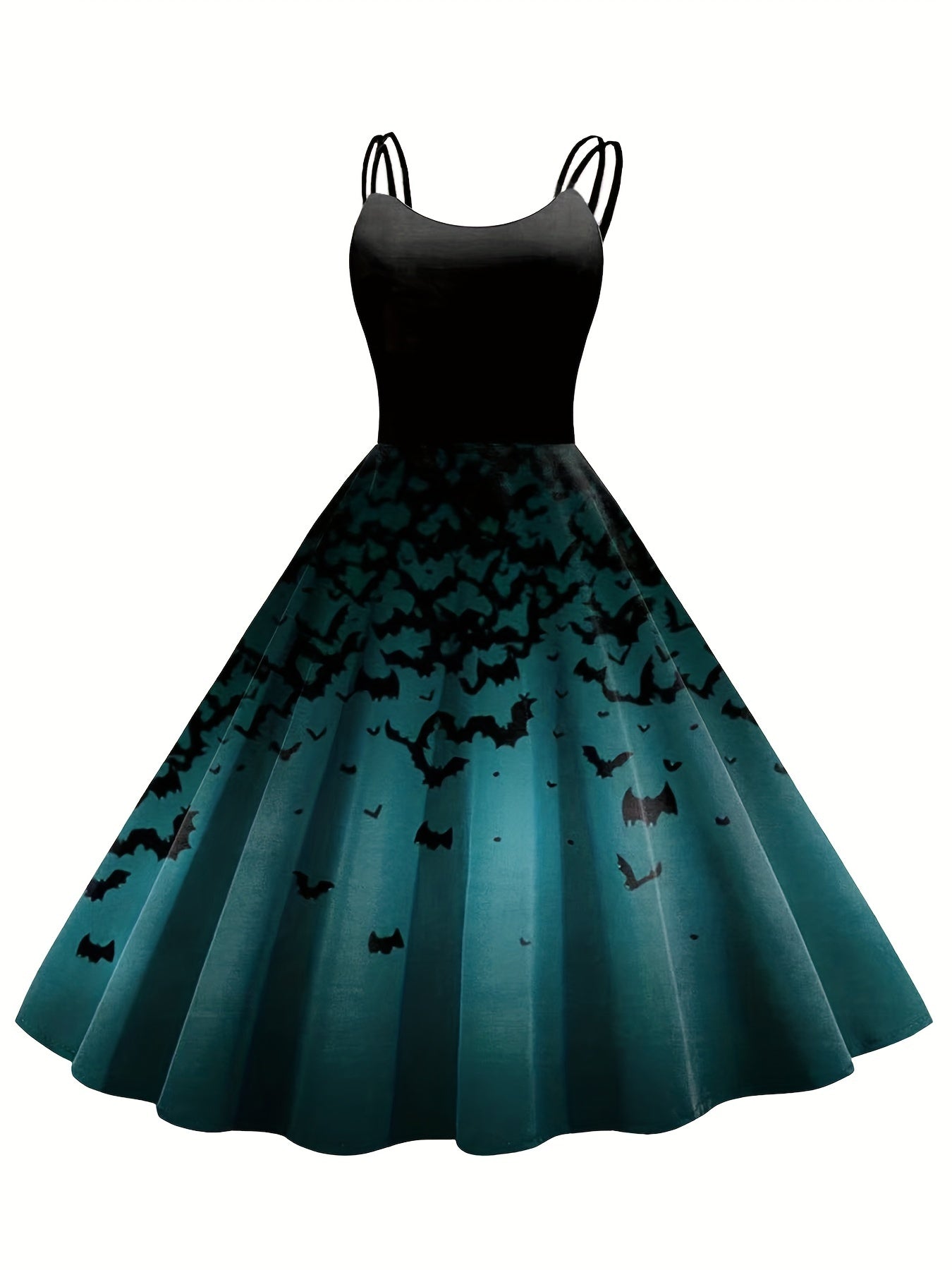  Women's Web Print Cami Dress