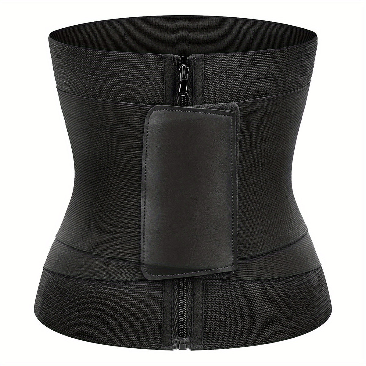 Waist Trainer Tummy Wrap Tummy Control Zipper Slimmer Belly Belt