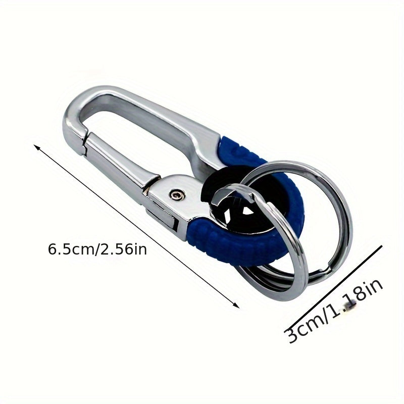 Creative Car Key Chain Waist Hanging Stainless Steel Key Ring Gift