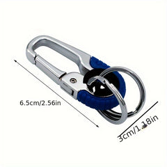 Creative Car Key Chain Waist Hanging Stainless Steel Key Ring Gift