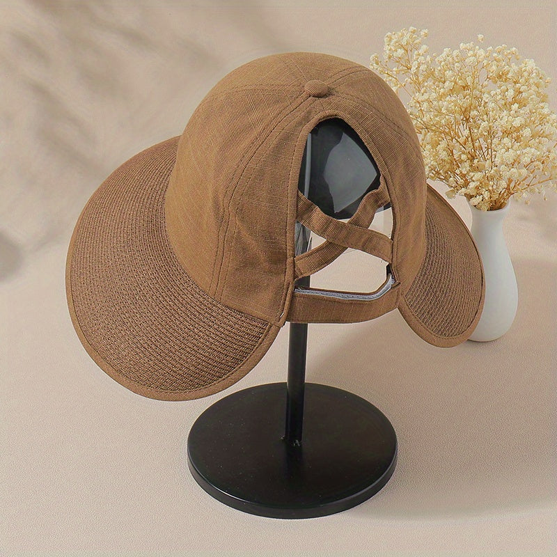 Wide Brim Visor Bucket Hat Sunscreen Lightweight Sun Hats