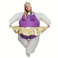 Halloween Makeup Grass Skirt Dance Props Funny Costume