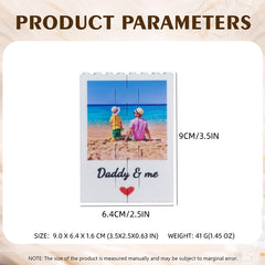 Personalized Photo Puzzle Custom Picture Text Building Blocks Colorful Photo Puz