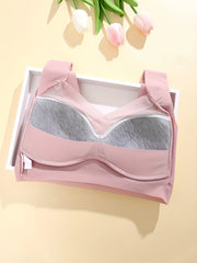 Women's Wireless Mesh Bra Full Coverage Comfortable Lingerie