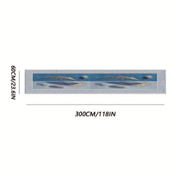 Modern Extra Long Hallway Rug Soft Scandinavian Art Non Slip Machine Washable