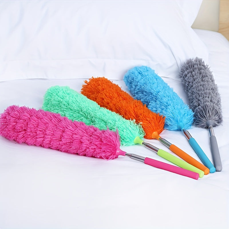Microfiber Duster Brush Extendable Dust Removal Brush With Long Handle