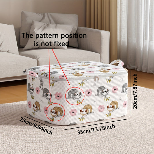 Foldable Sloth Storage Bag - Large Capacity Bedroom Clothes Organizer