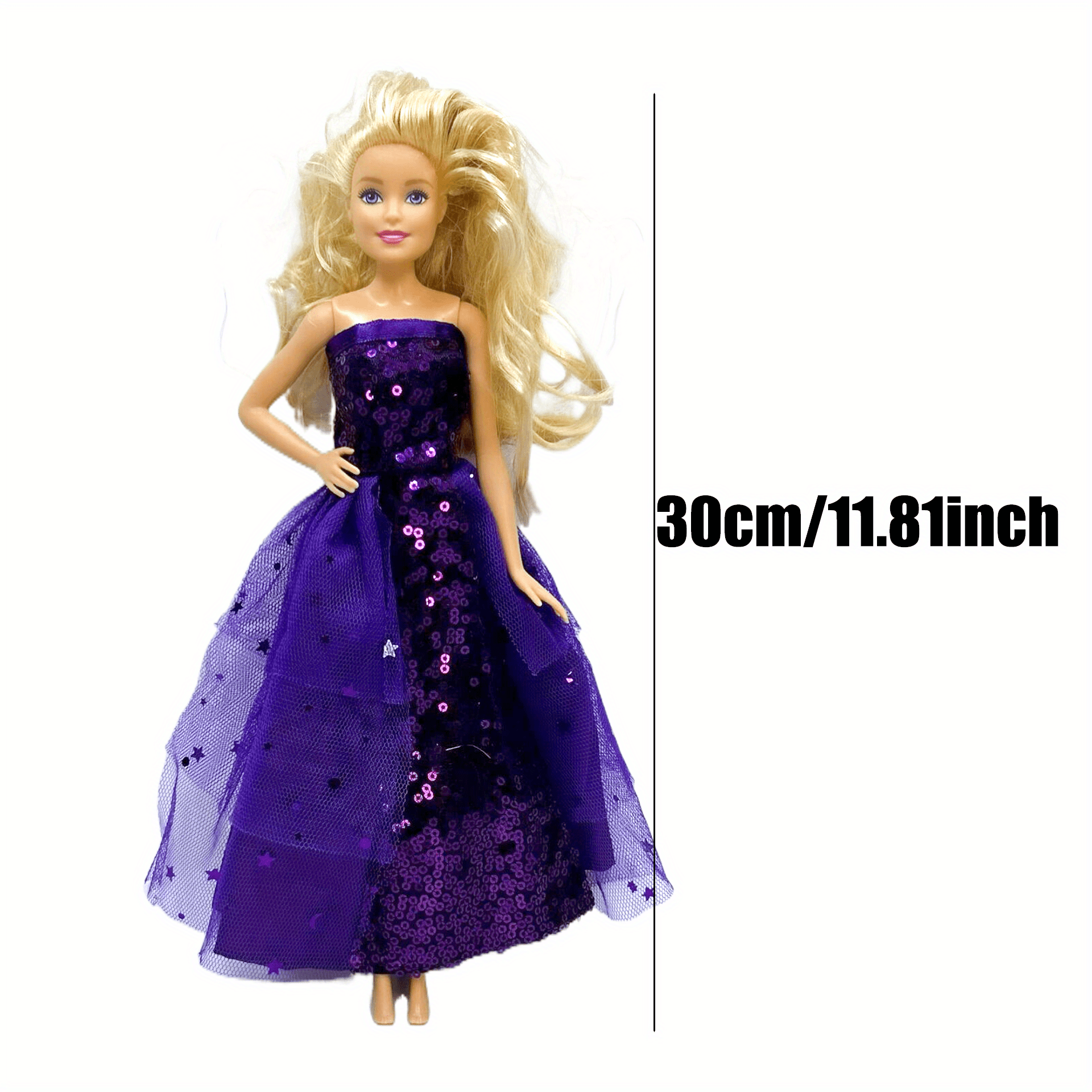 Princess Wedding Doll Evening Dress - High End Mesh Dresses