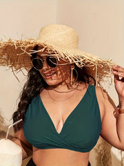  Sexy Twist Front Push Up Bikini Tank Top