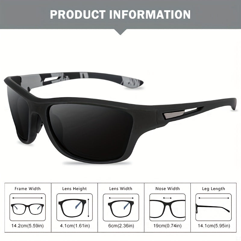 Men's Polarized Sports Sunglasses Cycling Goggles UV400 Protection