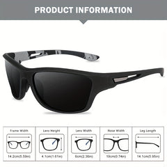 Men's Polarized Sports Sunglasses Cycling Goggles UV400 Protection