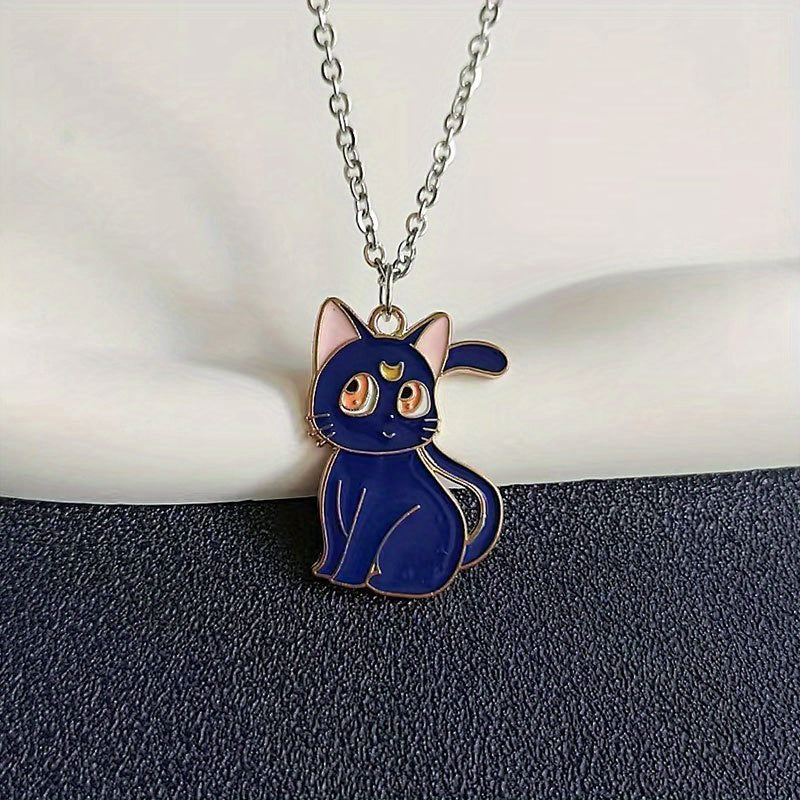 Cat Chain Necklace for Men and Women