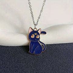 Cat Chain Necklace for Men and Women