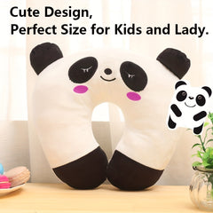 U Shape Animal Print Travel Pillow Neck Support Cushion Soft & Comfortable