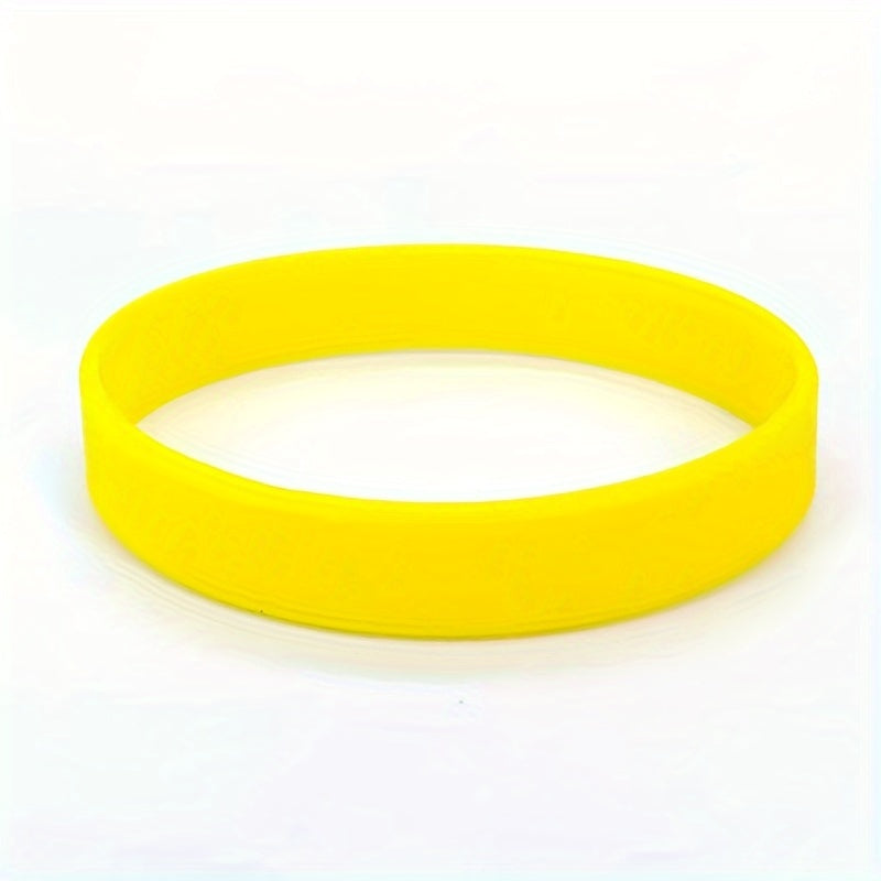 Luminous Silicone Bracelet with Rubber Wristband