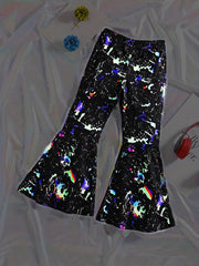 70s Bell Bottoms Costume Pants for Women