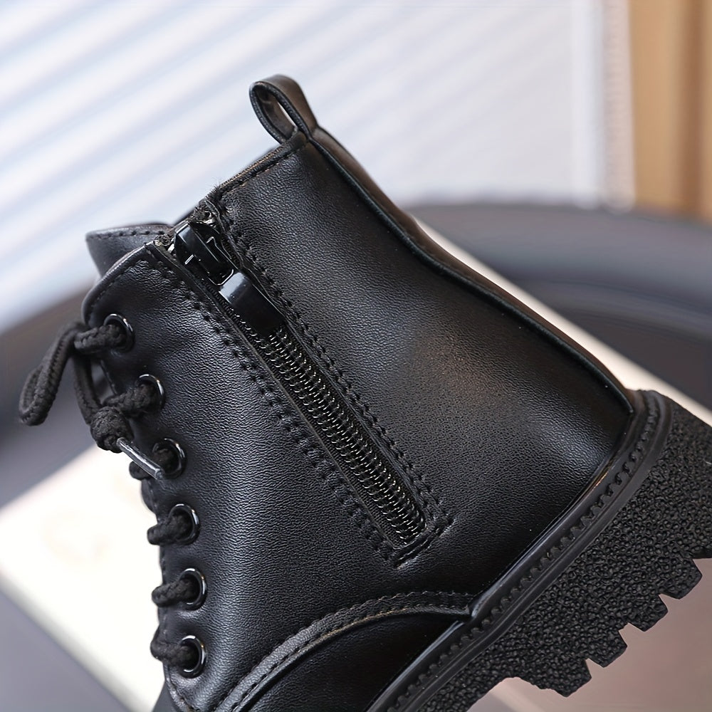 Girls Ankle High Zipper Boots for Parties