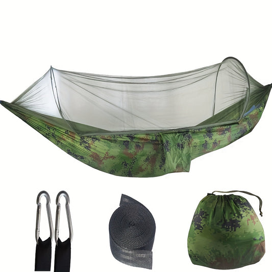 Quick Opening Mosquito Net Hammock for Camping