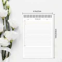 Daily Planner Notepad Undated To Boost Efficiency & Achieve Goals