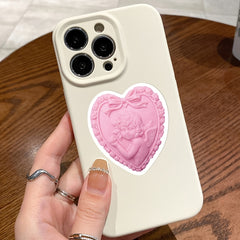 50 Pink Waterproof DIY Stickers for Phone Case Luggage Decor